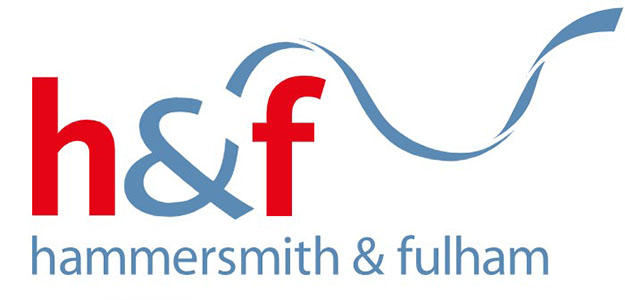 Logo for the London Borough of Hammersmith & Fulham
