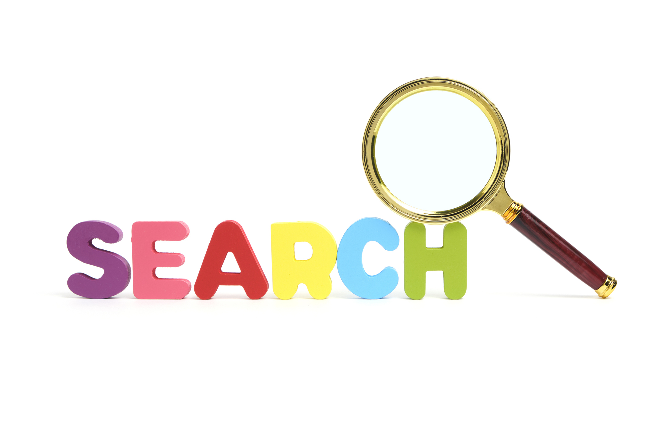 magnify glass - search for childcare