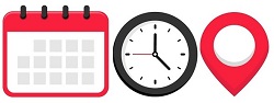 Date time and address