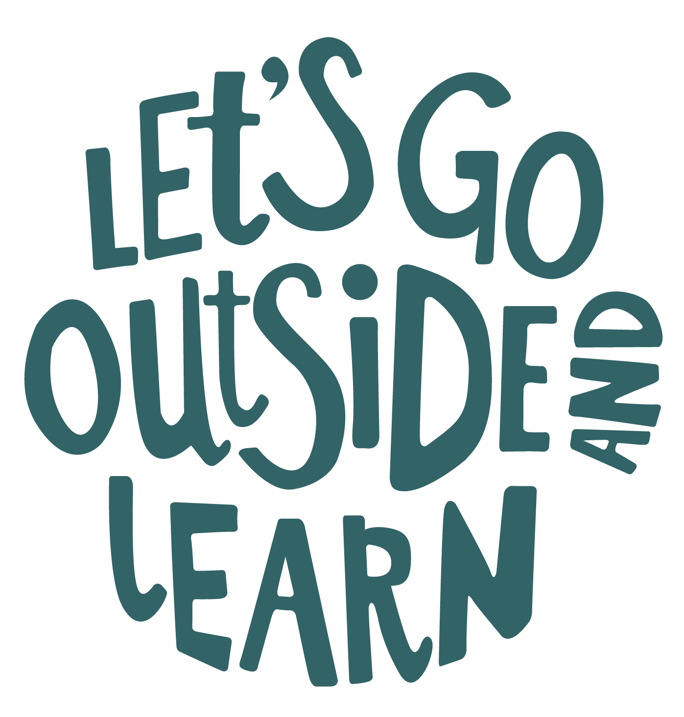 Lets Go Outside and Learn Logo