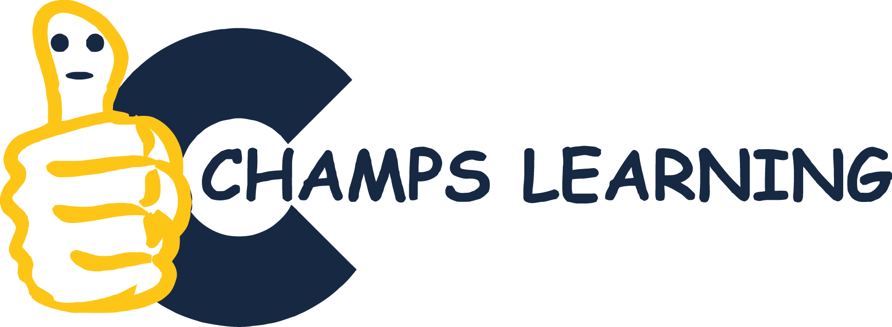 Champs logo linking to website