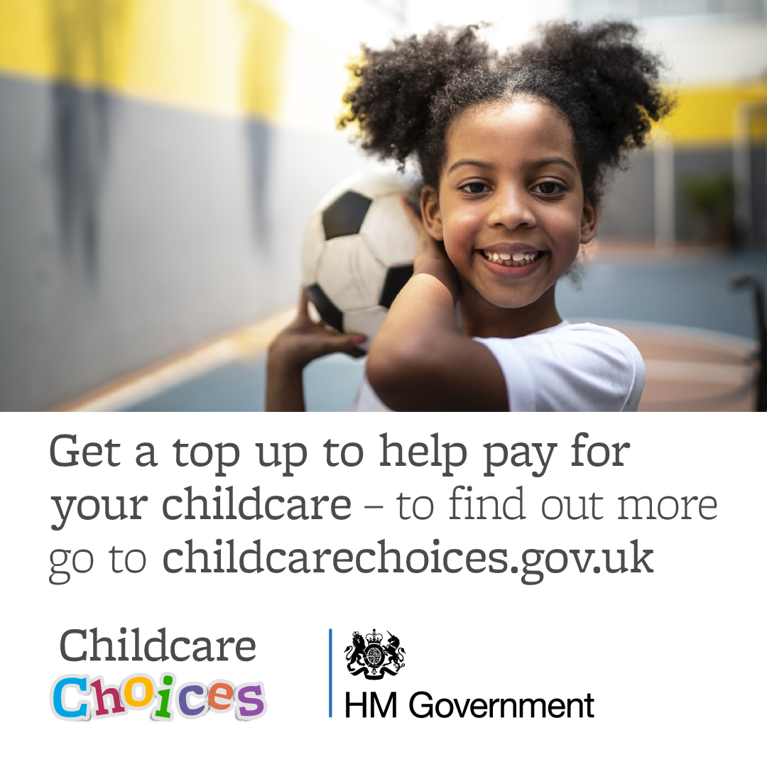 Get top up to help pay for your childcare