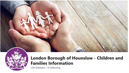 Londong Borough of Hounslow Children and Families Information Facebook image